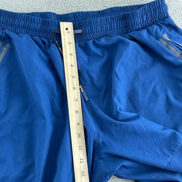 Spyder Active Mens Blue Shorts L/XL Polyester Performance Athletic Wear 5630 - Picture 7 of 10
